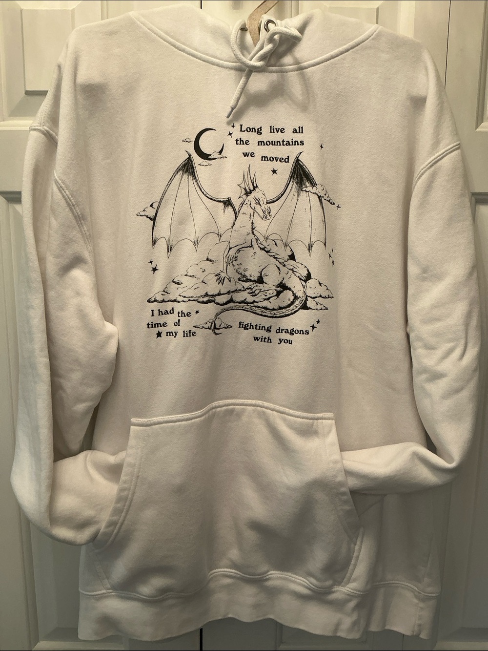 Taylor Swift Speak Now Long Live Fighting Dragons Hoodie Sweatshirt 2xl